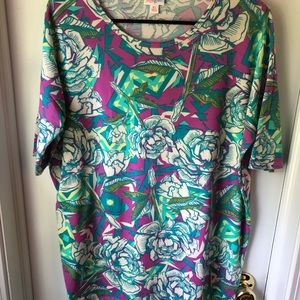 XS Floral Lularoe Irma